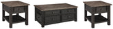 J&M Furniture - Ashley Furniture - Tyler Creek Coffee Table and 2 End Tables - Coffee Table and 2 End Tables - T736T2