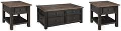 J&M Furniture - Ashley Furniture - Tyler Creek Coffee Table and 2 End Tables - Coffee Table and 2 End Tables - T736T2