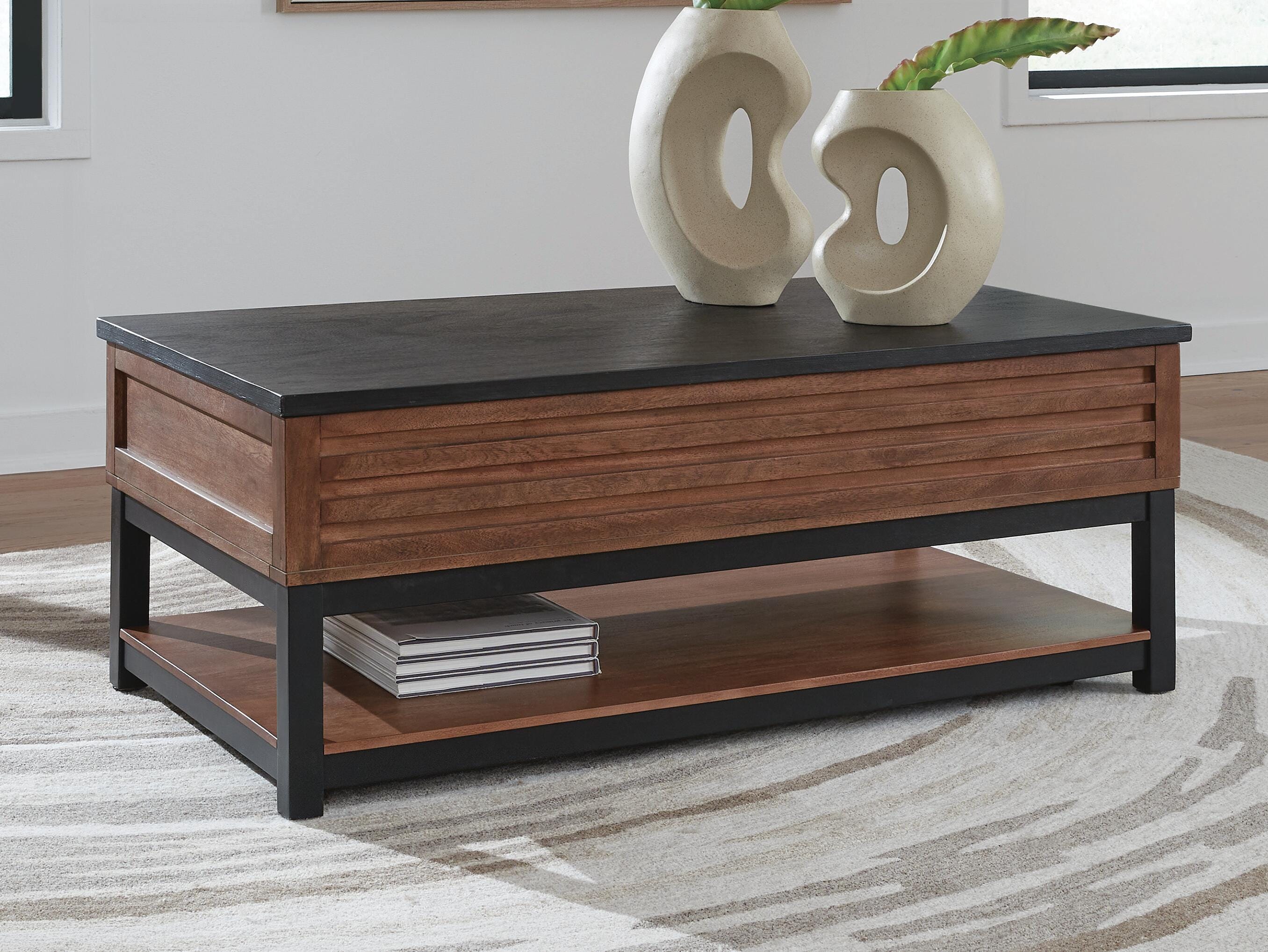 J&M Furniture - Ashley Furniture - Kallari Lift-Top Coffee Table - Lift Top Cocktail Table - T737-9