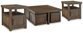 J&M Furniture - Ashley Furniture - Boardernest Coffee Table and 2 End Tables - Coffee Table and 2 End Tables - T738T1