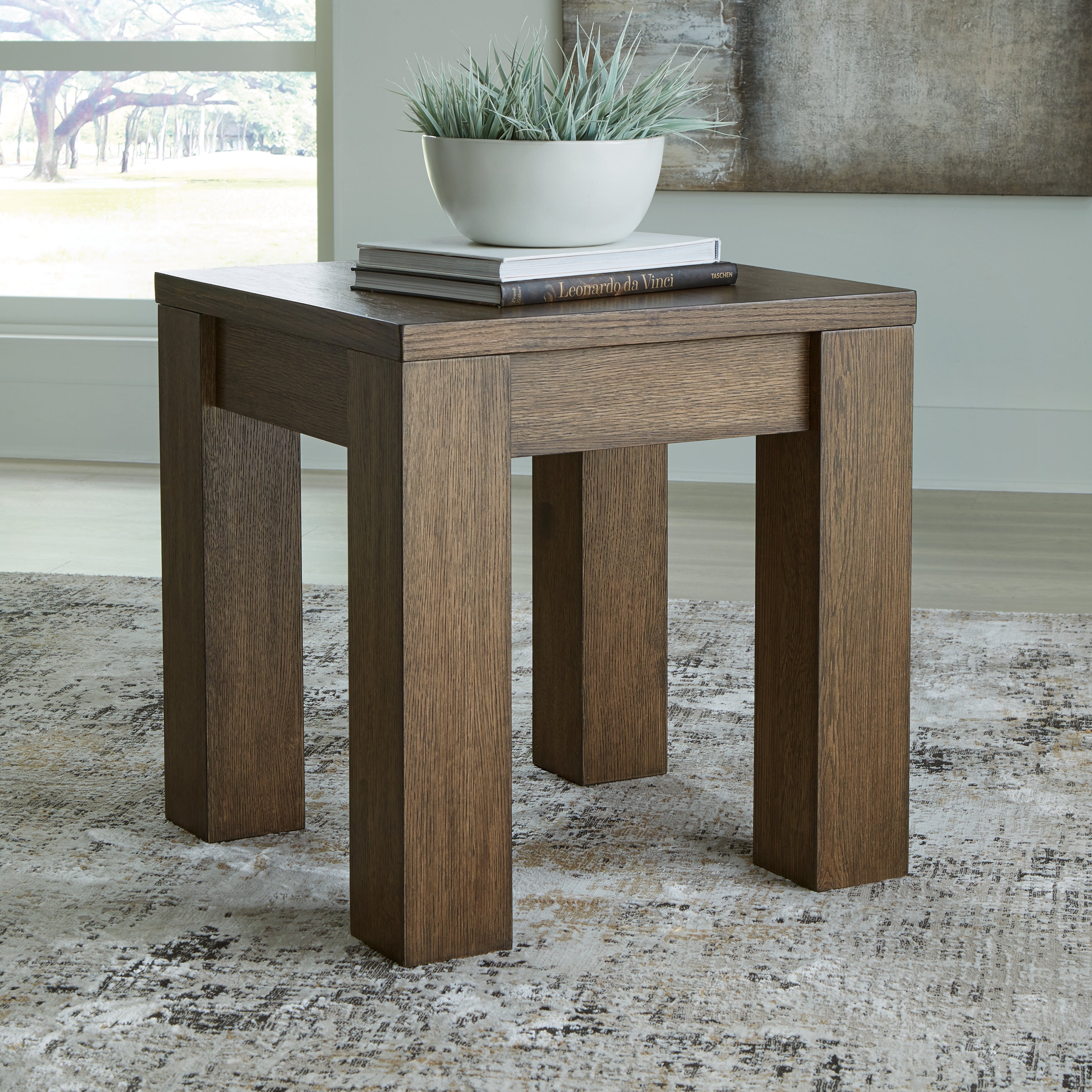 J&M Furniture - Ashley Furniture - Rosswain End Table - Square End Table - T763-2