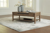 J&M Furniture - Ashley Furniture - Roanhowe Coffee Table - Rectangular Cocktail Table - T769-1