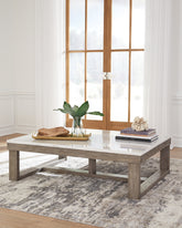 J&M Furniture - Ashley Furniture - Loyaska Coffee Table - Rectangular Cocktail Table - T789-1