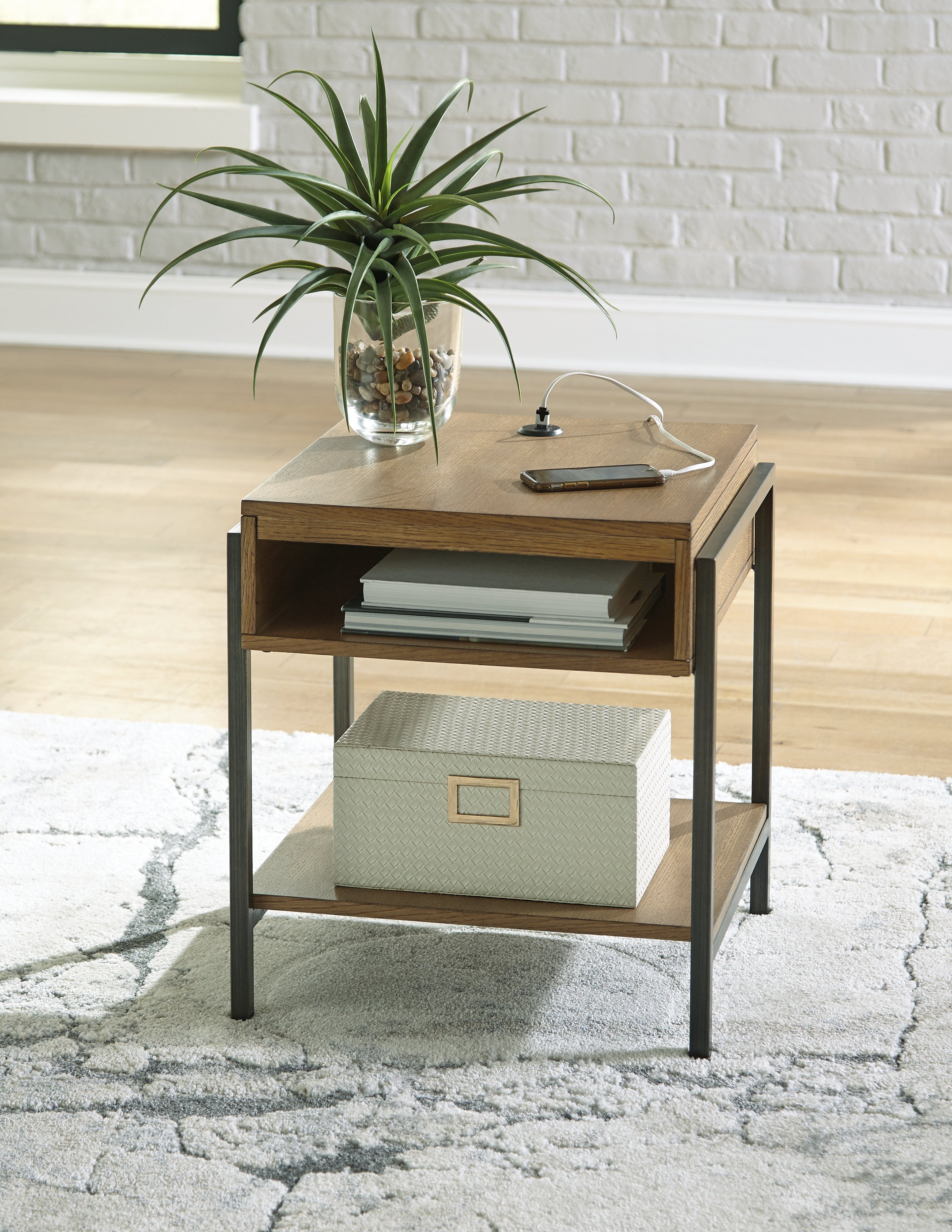 J&M Furniture - Ashley Furniture - Fridley End Table - Rectangular End Table - T964-3
