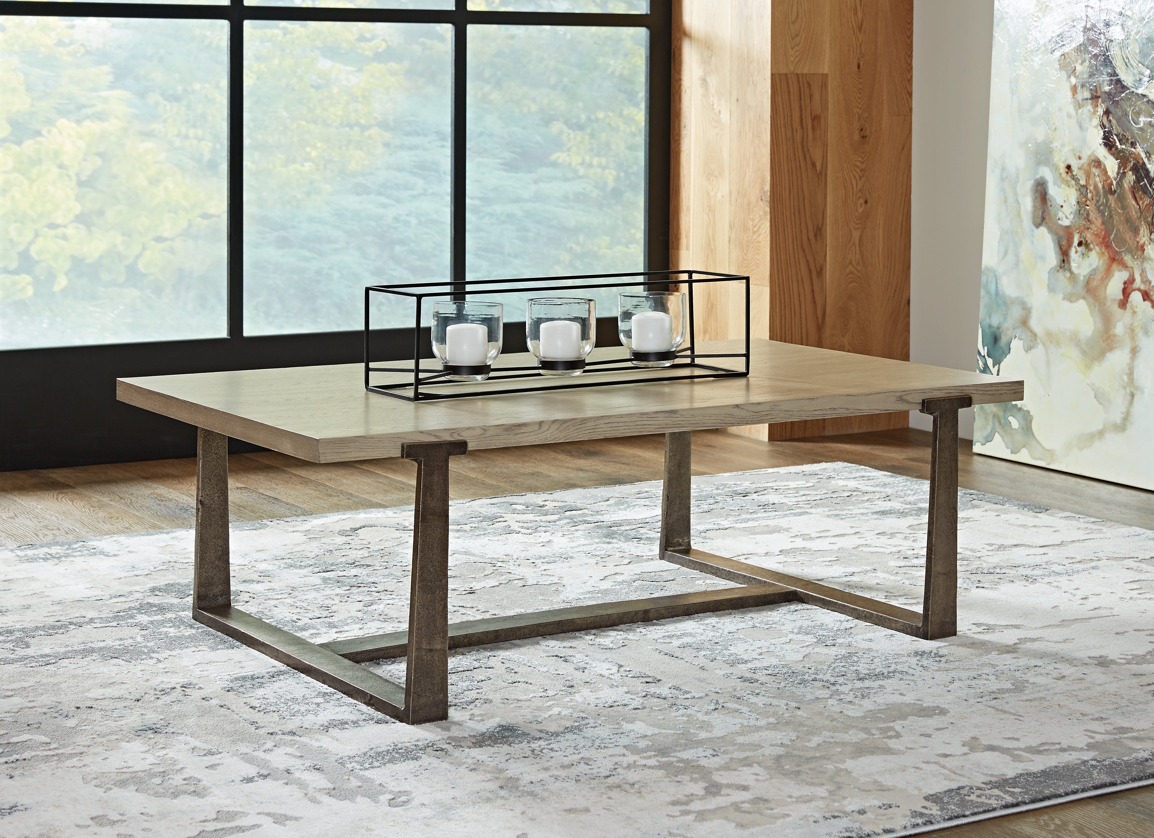 J&M Furniture - Ashley Furniture - Dalenville Coffee Table - Rectangular Cocktail Table - T965-1