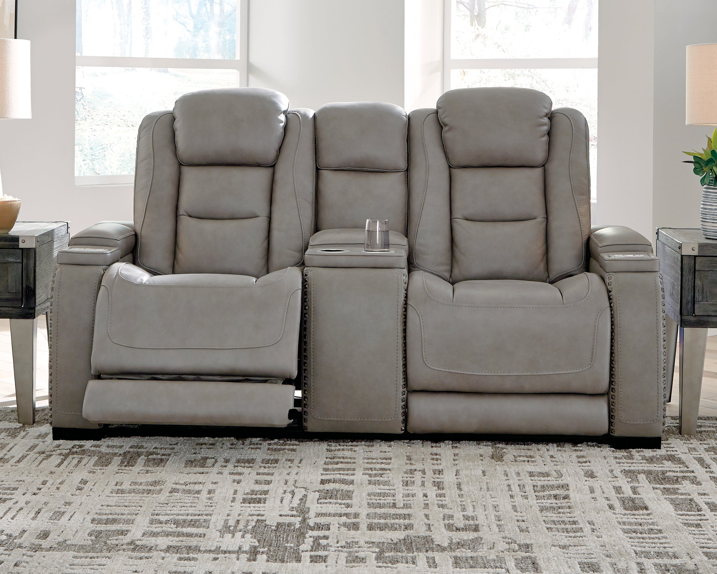 The Man-Den Living Room Ashley Furniture