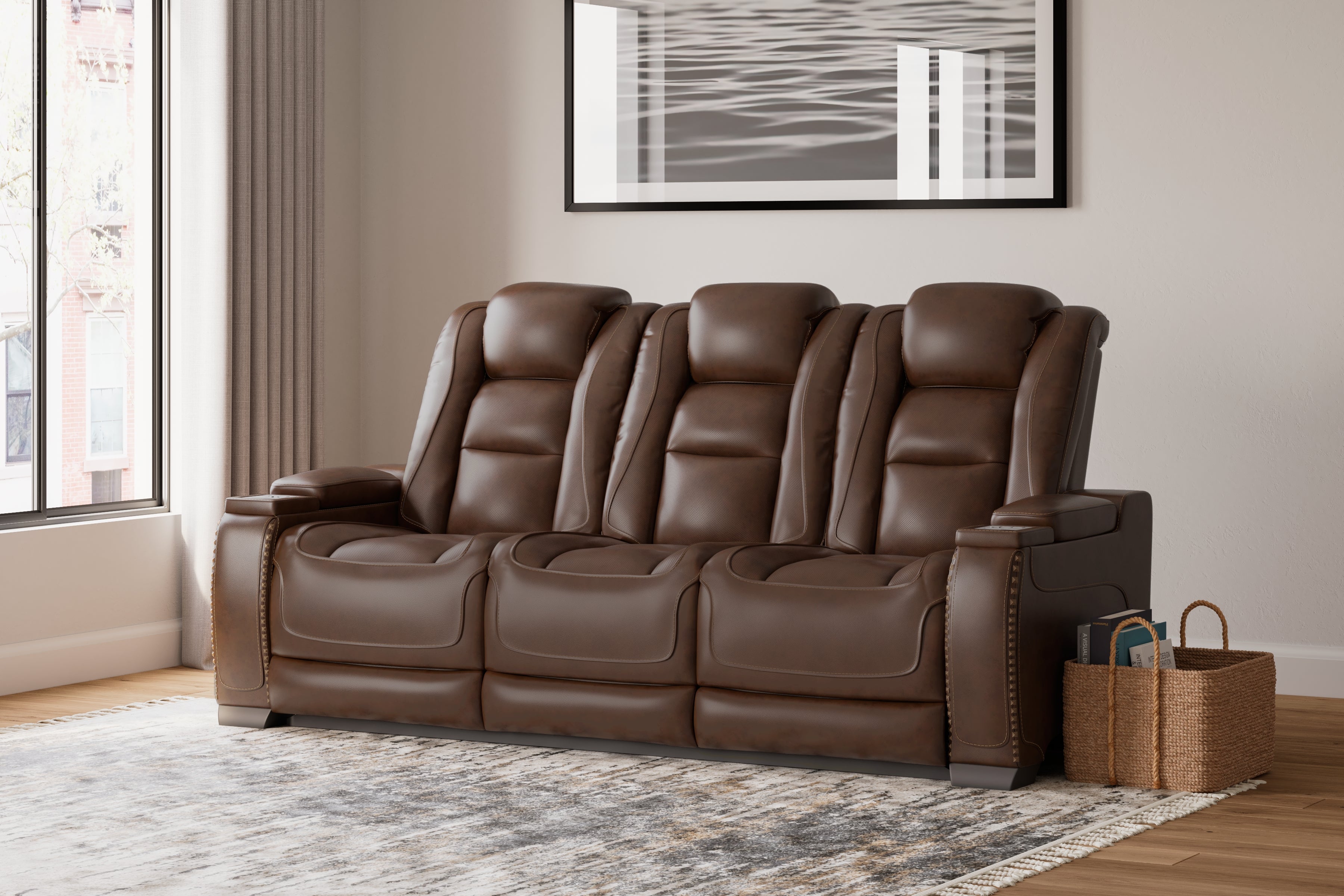 The Man-Den Living Room Ashley Furniture