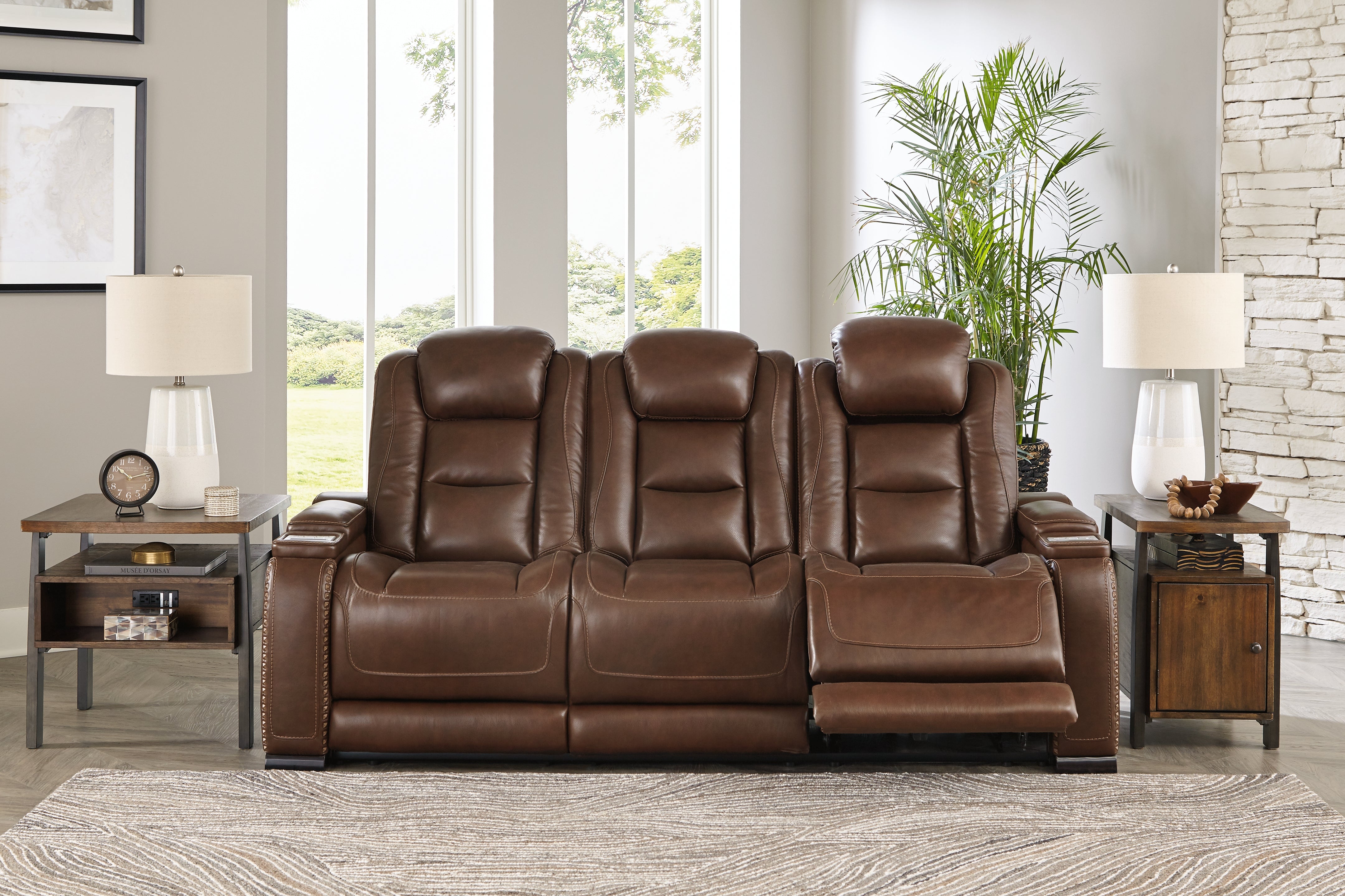 The Man-Den Living Room Ashley Furniture