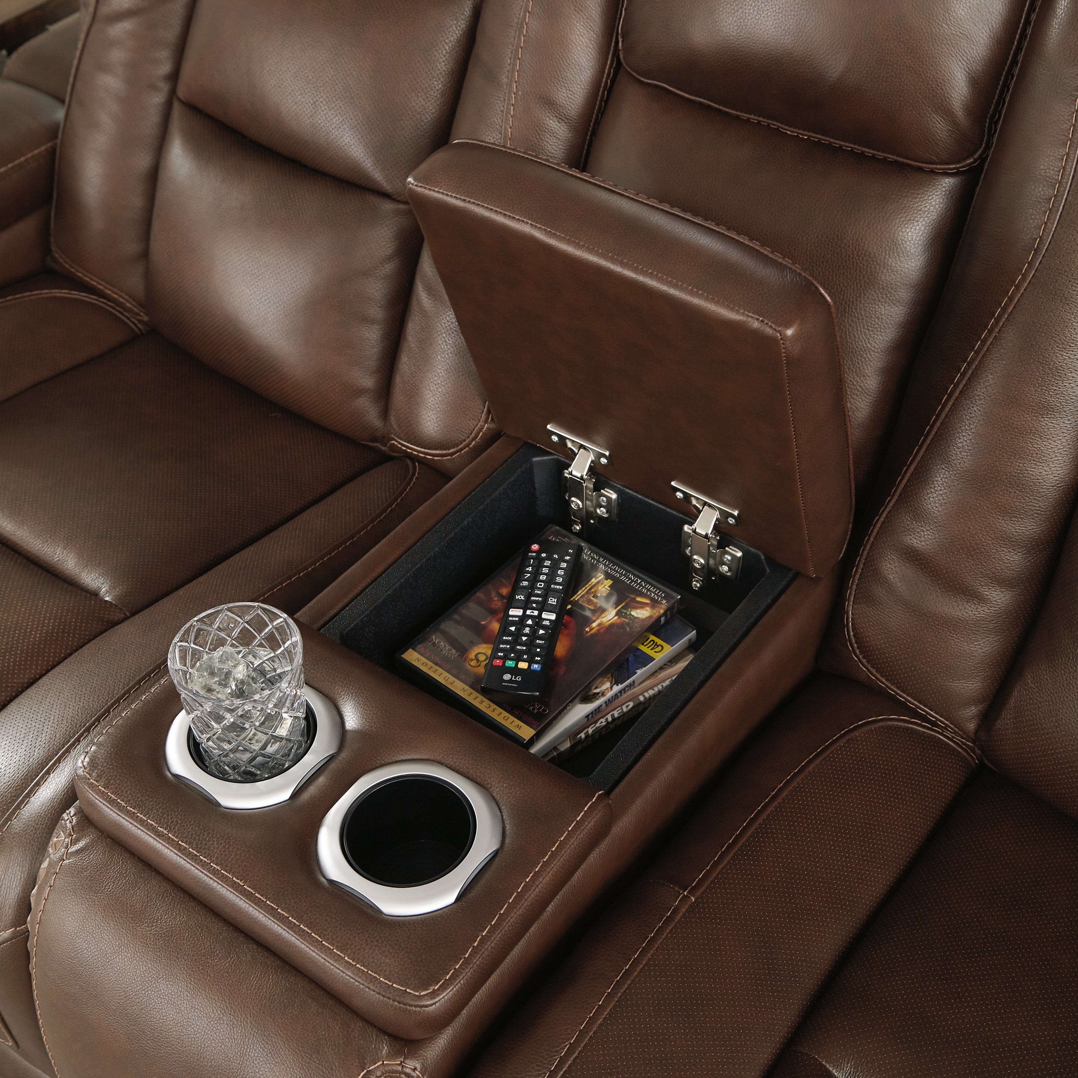 The Man-Den Living Room Ashley Furniture