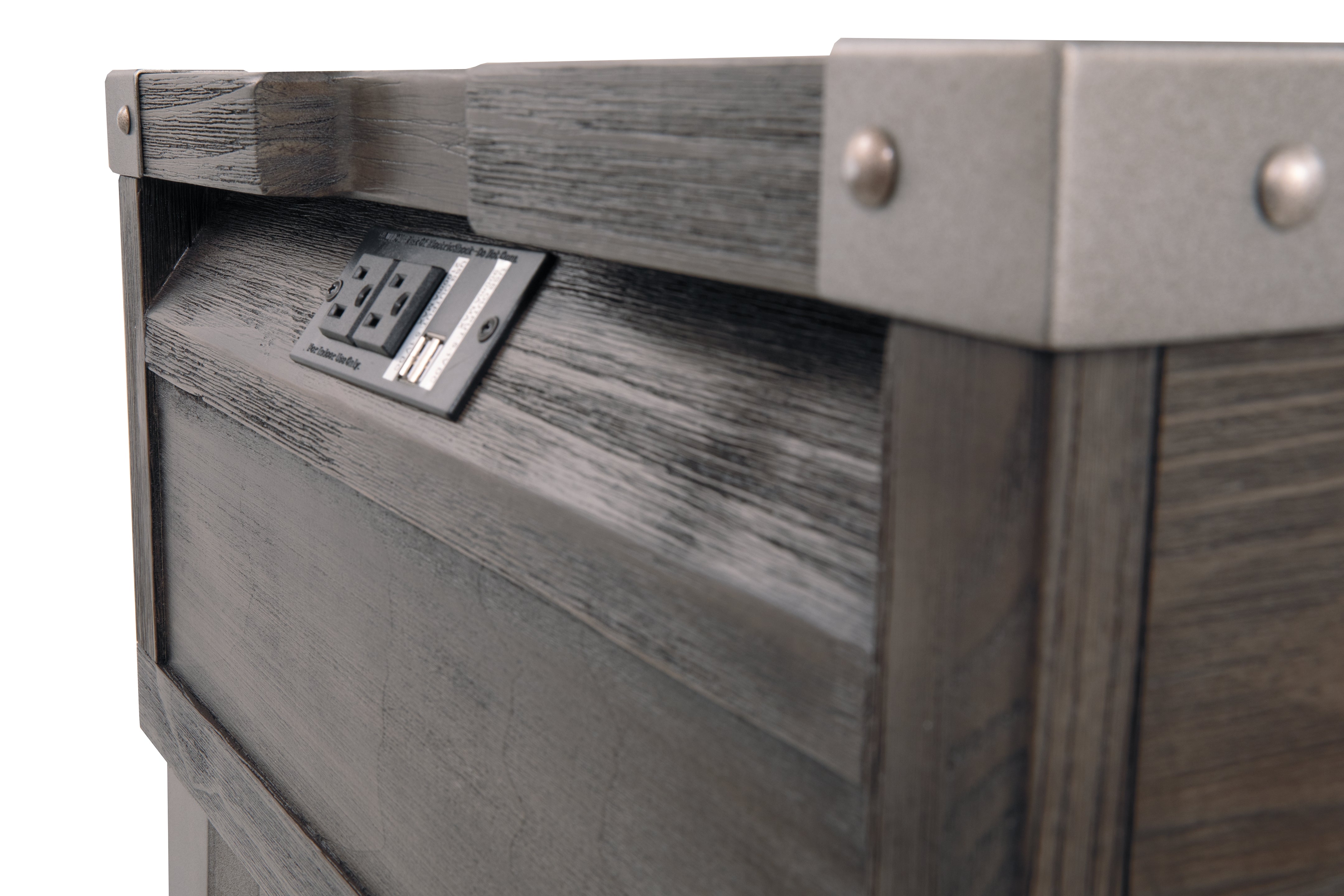Todoe End Table with USB Ports & Outlets Ashley Furniture