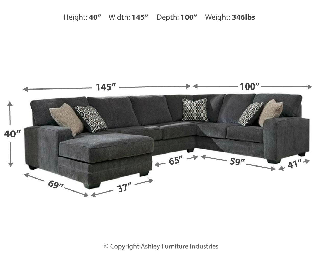Tracling Sectionals Ashley Furniture