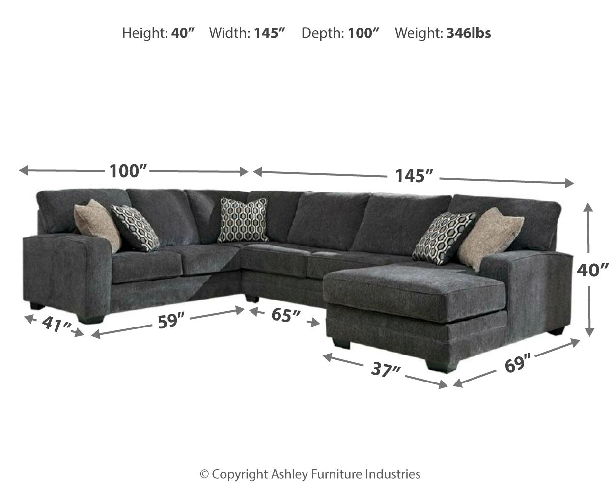 Tracling Sectionals Ashley Furniture