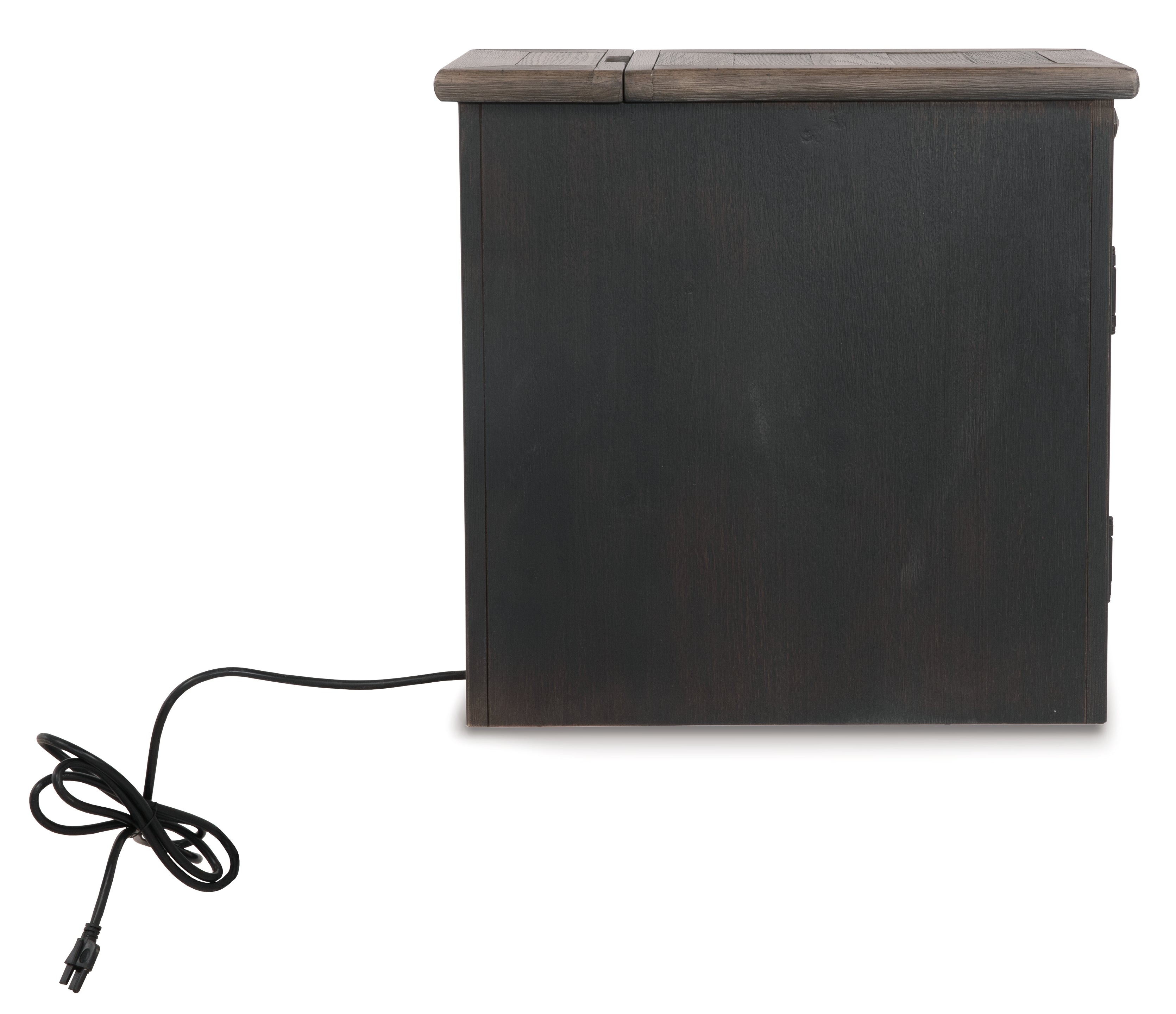 Tyler Creek Chairside End Table with USB Ports & Outlets Ashley Furniture