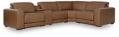 J&M Furniture - Ashley Furniture - Magic Man 5-Piece Power Reclining Sectional with Console - 5-Piece Power Reclining Sectional with Console - PCU10700S12