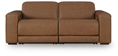 Magic Man 2-Piece Power Reclining Sectional Loveseat