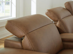Magic Man 2-Piece Power Reclining Sectional Loveseat