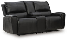 Glossmore Reclining Loveseat with Console