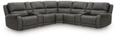 J&M Furniture - Ashley Furniture - 5Z - Pittson 7-Piece Power Reclining Sectional - 7-Piece Power Reclining Sectional - PCU12600S7