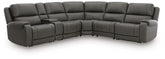 J&M Furniture - Ashley Furniture - 5Z - Pittson 6-Piece Power Reclining Sectional - 6-Piece Power Reclining Sectional - PCU12600S8