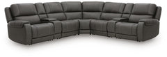 J&M Furniture - Ashley Furniture - 5Z - Pittson 7-Piece Power Reclining Sectional - 7-Piece Power Reclining Sectional - PCU12600S10