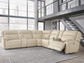 J&M Furniture - Ashley Furniture - Double Deal 7-Piece Reclining Sectional with 2 Consoles - 7-Piece Reclining Sectional with 2 Consoles - U13001S9