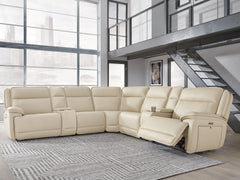 J&M Furniture - Ashley Furniture - Double Deal 7-Piece Reclining Sectional with 2 Consoles - 7-Piece Reclining Sectional with 2 Consoles - U13001S9