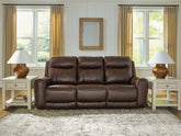 J&M Furniture - Ashley Furniture - Gravier Power Reclining Sofa - PWR REC Sofa with ADJ Headrest - U1330115