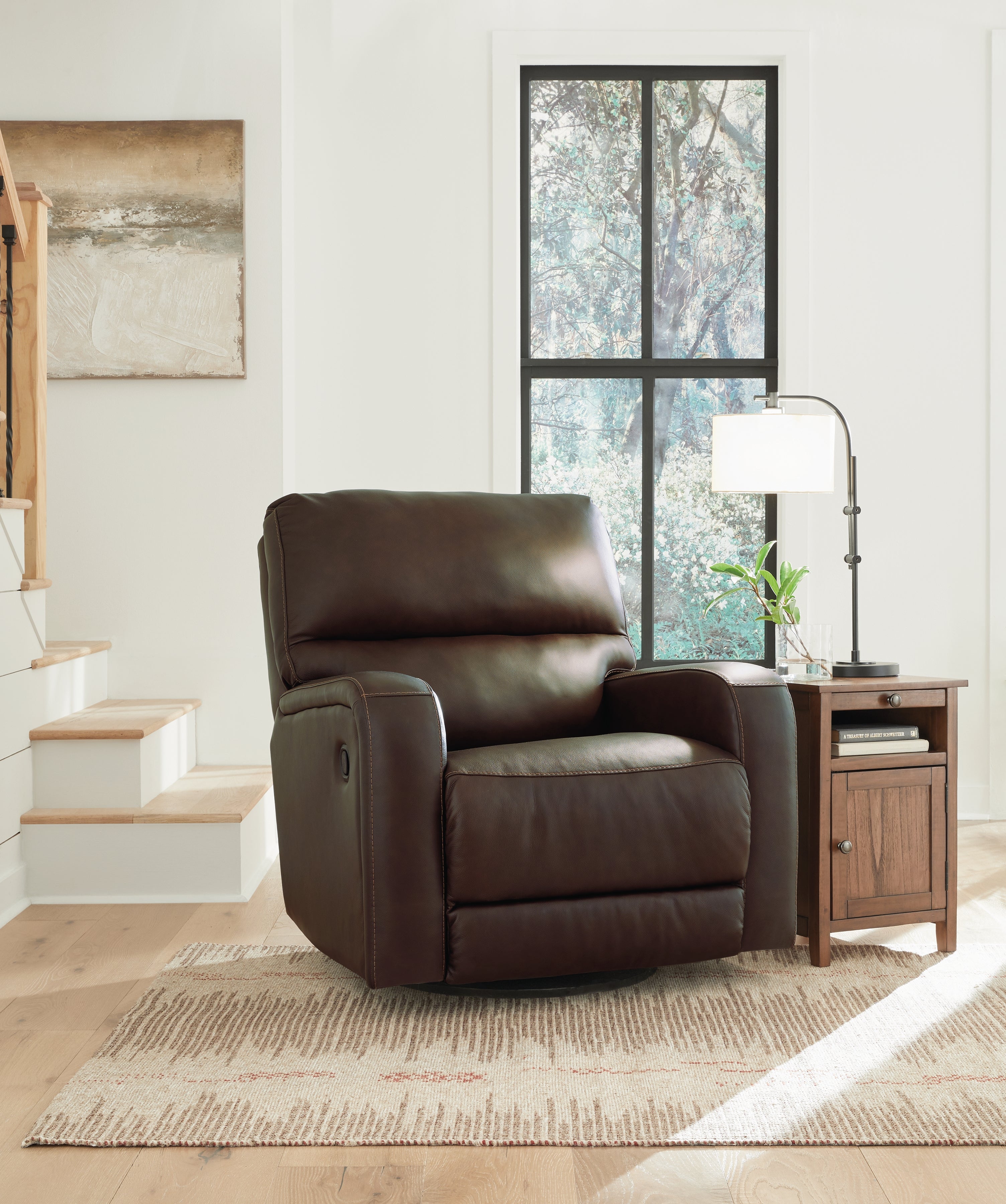 J&M Furniture - Ashley Furniture - Emberla Swivel Glider Recliner - Swivel Glider Recliner - U4480561