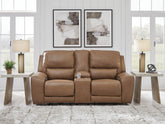 J&M Furniture - Ashley Furniture - DeepWakes Power Reclining Loveseat with Console - PWR REC Loveseat/CON/ADJ HDRST - PCU6260618