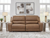 J&M Furniture - Ashley Furniture - DeepWakes Power Reclining Sofa - 2 Seat PWR REC Sofa ADJ HDREST - PCU6260647