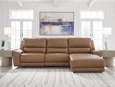 J&M Furniture - Ashley Furniture - DeepWakes 3-Piece Reclining Sofa Chaise - 3-Piece Reclining Sofa Chaise - PCU62606S22