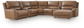 J&M Furniture - Ashley Furniture - DeepWakes 7-Piece Reclining Sectional with Chaise and Storage Consoles - 7-Piece Reclining Sectional with Chaise and Storage Consoles - PCU62606S30