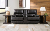 J&M Furniture - Ashley Furniture - Mountainous Power Reclining Loveseat - PWR REC Loveseat/CON/ADJ HDRST - U6580118