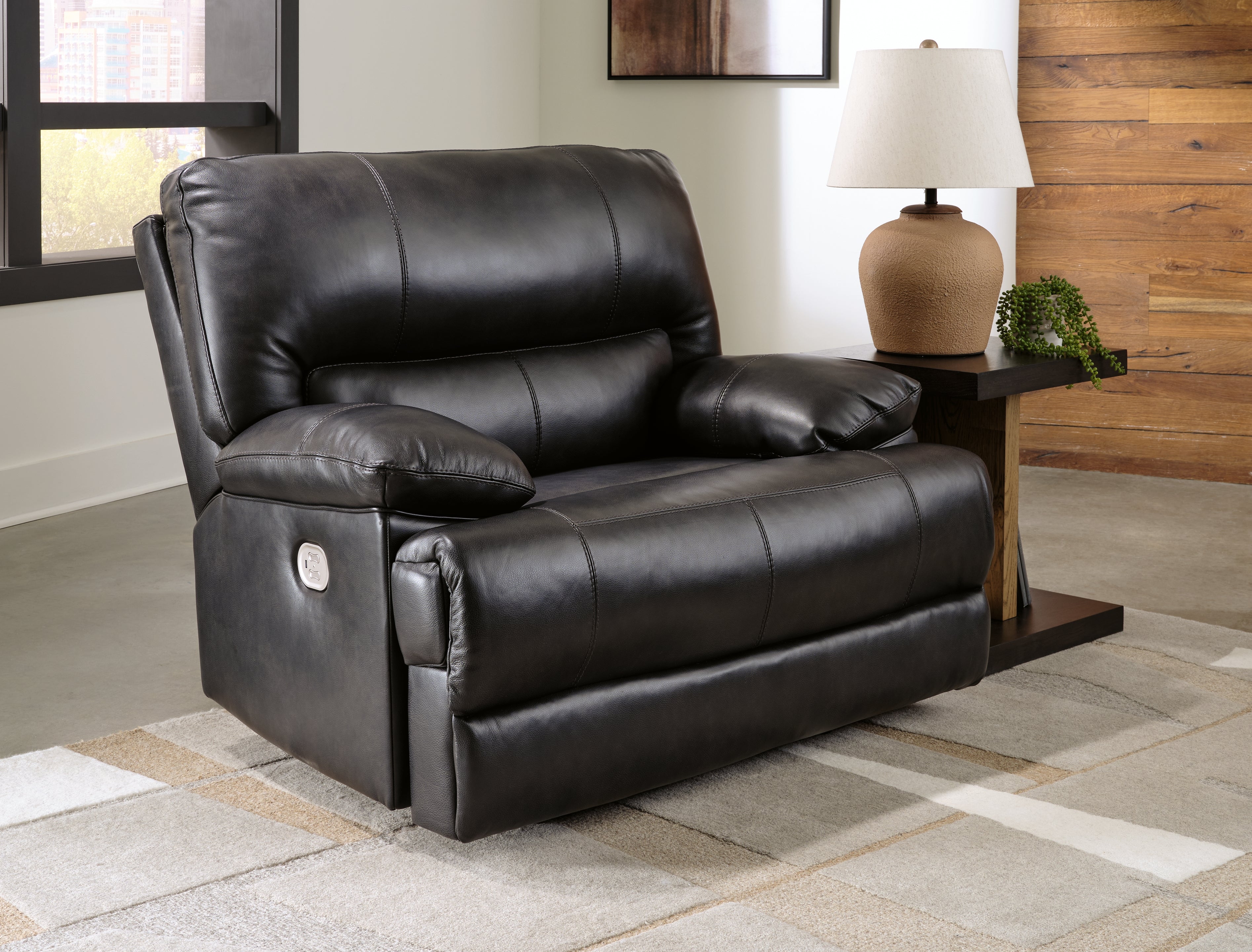J&M Furniture - Ashley Furniture - Mountainous Power Recliner - PWR Recliner/ADJ Headrest - U6580182