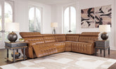 J&M Furniture - Ashley Furniture - Temmpton 4-Piece Reclining Sectional - 4-Piece Reclining Sectional - U92708S6