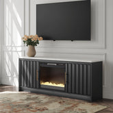 J&M Furniture - Ashley Furniture - Cadmori 63" TV Stand with Electric Fireplace - 63" TV Stand with Electric Fireplace - W2616W1