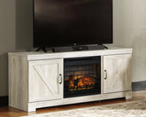 J&M Furniture - Ashley Furniture - Bellaby 63" TV Stand with Electric Fireplace - 63" TV Stand with Electric Fireplace - W331W9