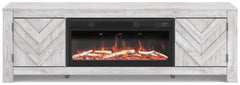 Cayboni 71" TV Stand with Electric Fireplace