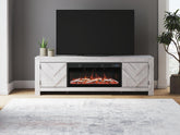 J&M Furniture - Ashley Furniture - Cayboni 71" TV Stand with Electric Fireplace - 71" TV Stand with Electric Fireplace - W3788W1
