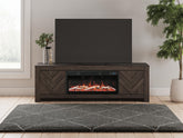 J&M Furniture - Ashley Furniture - Cayboni 71" TV Stand with Electric Fireplace - 71" TV Stand with Electric Fireplace - W3789W1