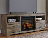 J&M Furniture - Ashley Furniture - Trinell 63" TV Stand with Electric Fireplace - 63" TV Stand with Electric Fireplace - W446W9