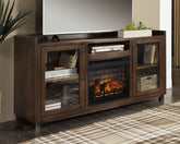 J&M Furniture - Ashley Furniture - Starmore 70" TV Stand with Electric Fireplace - 70" TV Stand with Electric Fireplace - W633W5