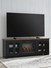 J&M Furniture - Ashley Furniture - Wildenauer 76" TV Stand with Electric Fireplace - 76" TV Stand with Electric Fireplace - W664W1