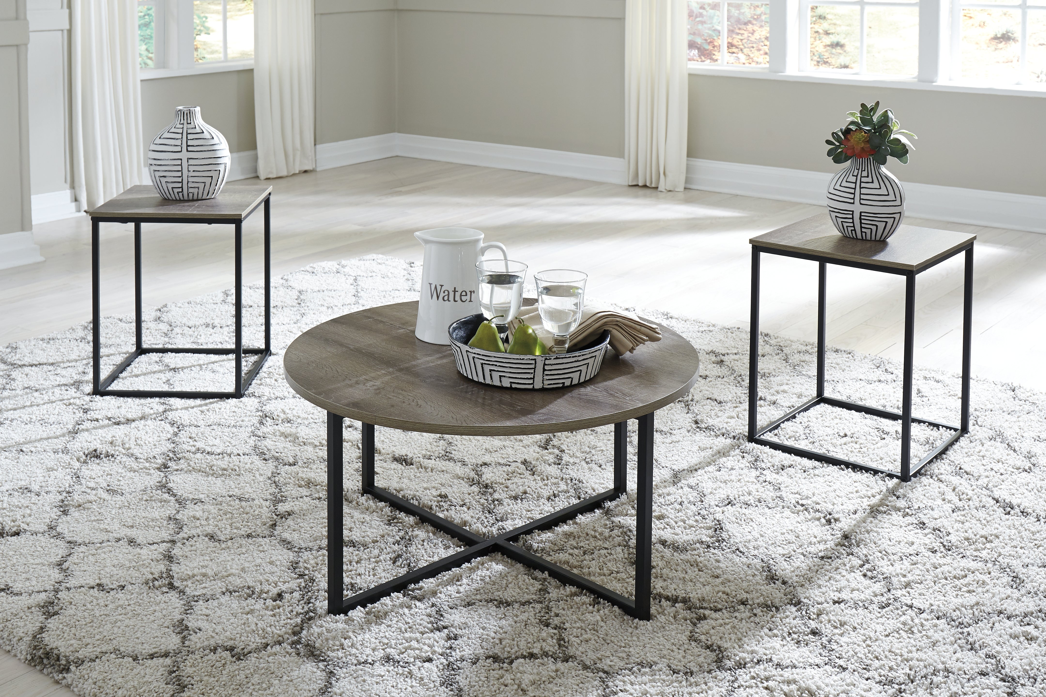Wadeworth Table (Set of 3) Ashley Furniture