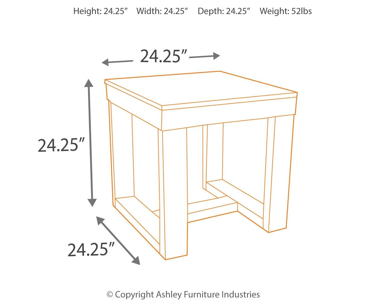 Watson End Table Ashley Furniture