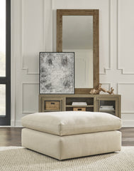 J&M Furniture - Ashley Furniture - Elyza Oversized Accent Ottoman - Oversized Accent Ottoman / Linen - 1000608