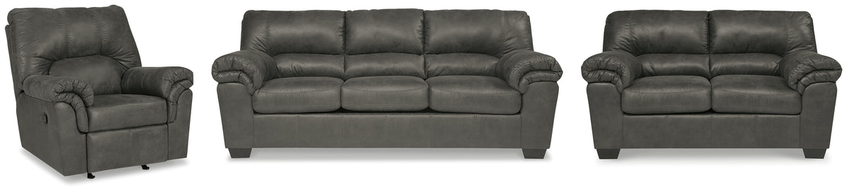 J&M Furniture - Ashley Furniture - Bladen Sofa, Loveseat and Recliner - Sofa, Loveseat and Recliner - 12021U6