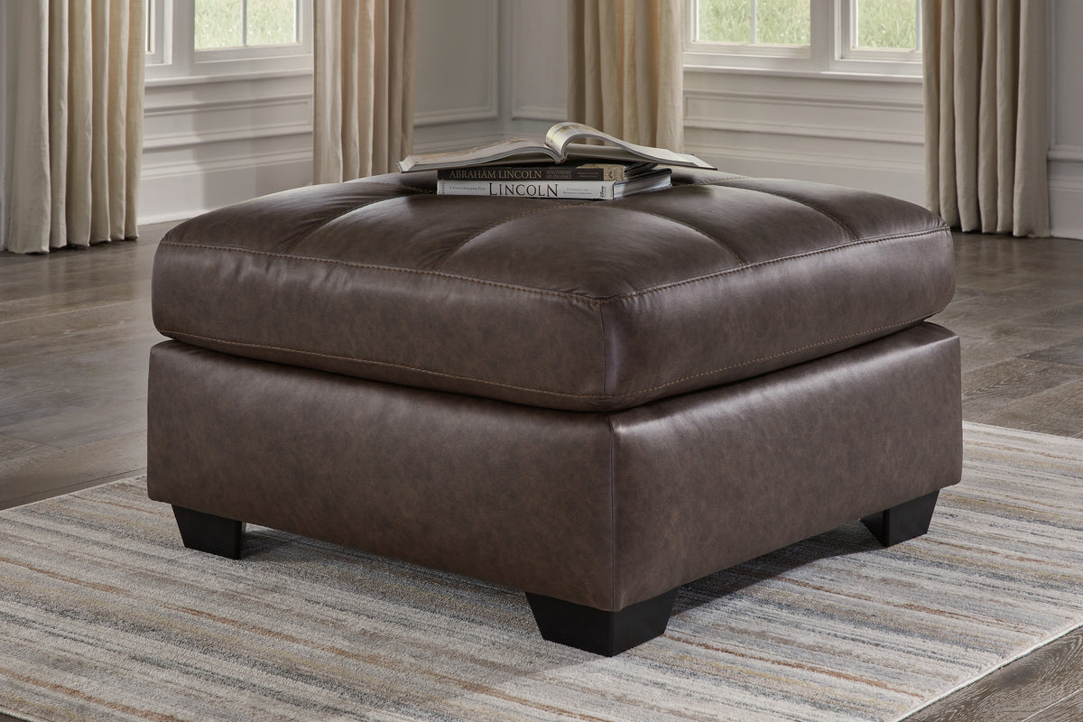 J&M Furniture - Ashley Furniture - Barlin Mills Oversized Accent Ottoman - Oversized Accent Ottoman / Carbon - 1700408