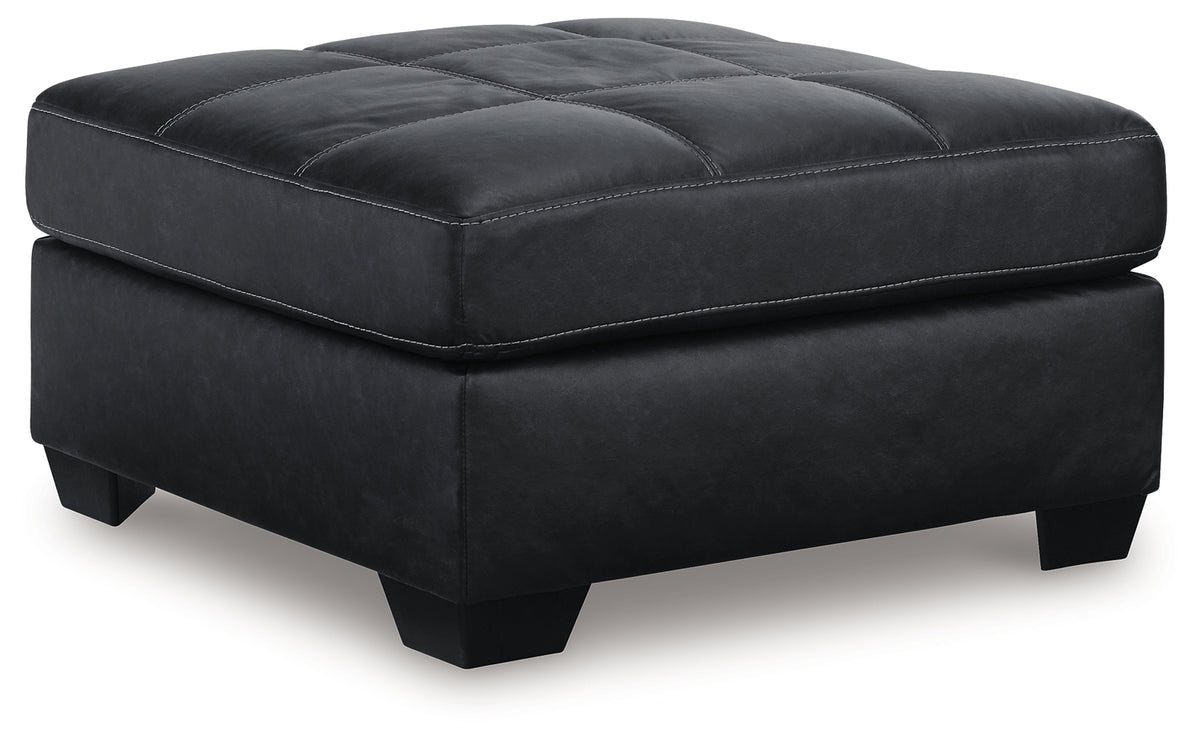 J&M Furniture - Ashley Furniture - Barlin Mills Oversized Accent Ottoman - Oversized Accent Ottoman / Carbon - 1700408