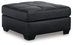 J&M Furniture - Ashley Furniture - Barlin Mills Oversized Accent Ottoman - Oversized Accent Ottoman / Carbon - 1700408